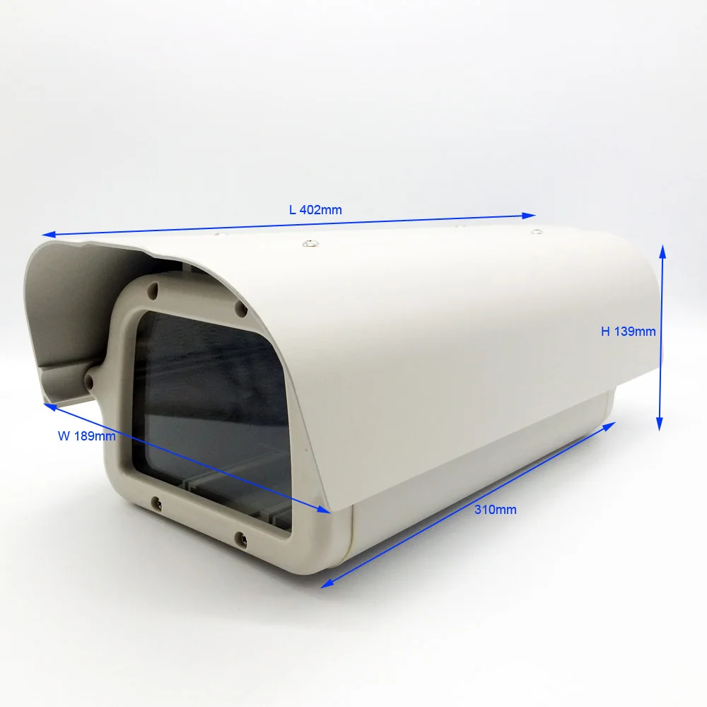 Outdoor Security Surveillance Camera Housing Alemenum Weather proof