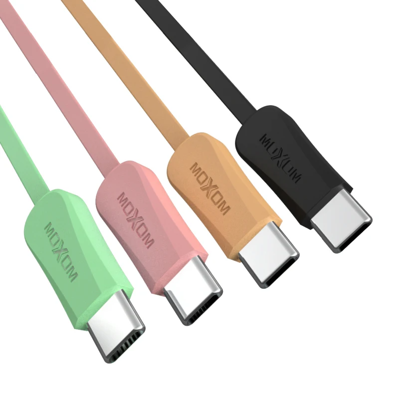 

MOXOM USB Type C Cable for for Samsung S9 S8 USB C Mobile Phone Cable For Xiaomi mi9 Redmi note 7 Fast Charging Type C Cable