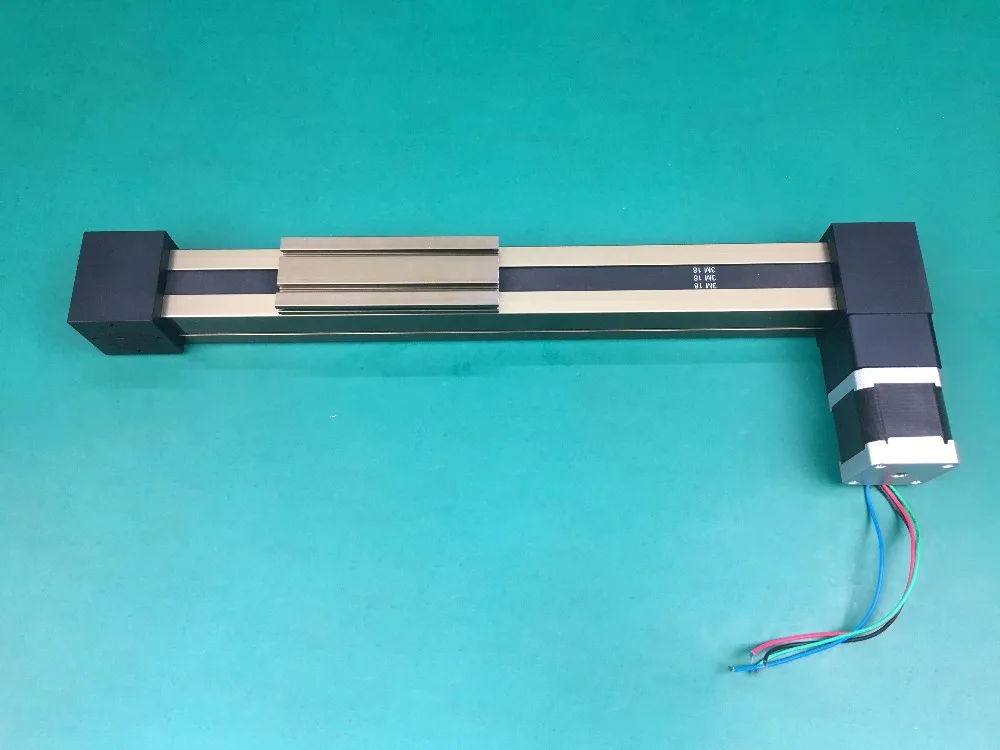 

MF 3M40 Timing Belt Effective Stroke Length 1000mm Linear Slide Module Guide Sliding Rail Systems +42 Nema 17 Stepper Motor CNC