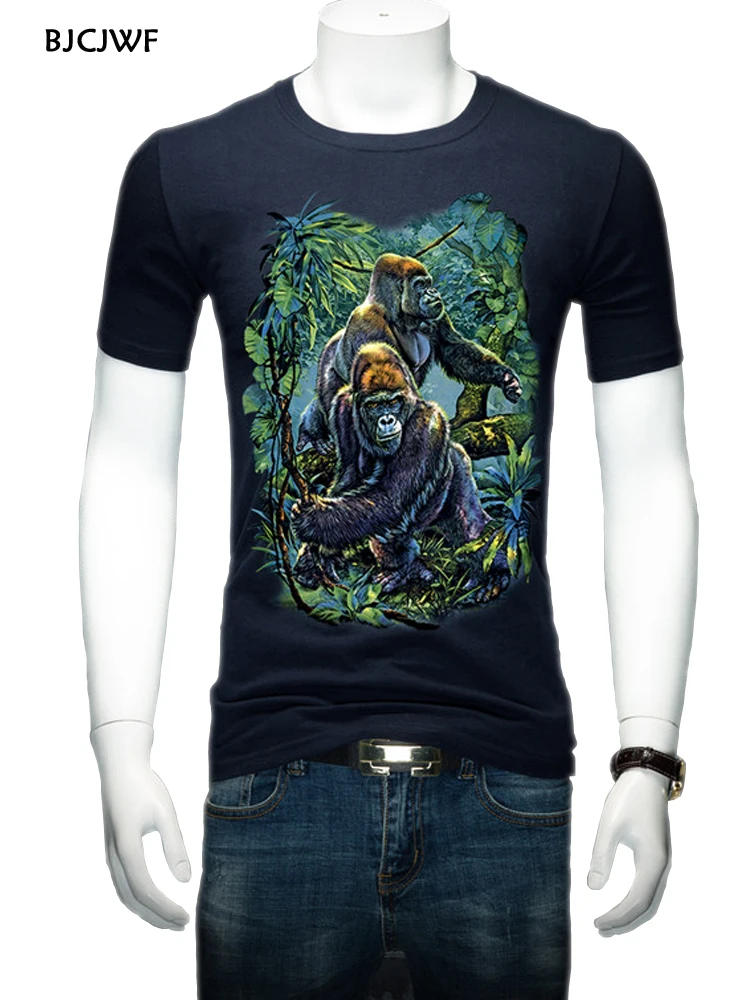 

2019 Fashion Brand Trend Skull Printed 3D T Shirt Men Slim Fit Short Sleeve Tee O-Neck Men T-Shirt Summer T Shirts Plus Size 6XL