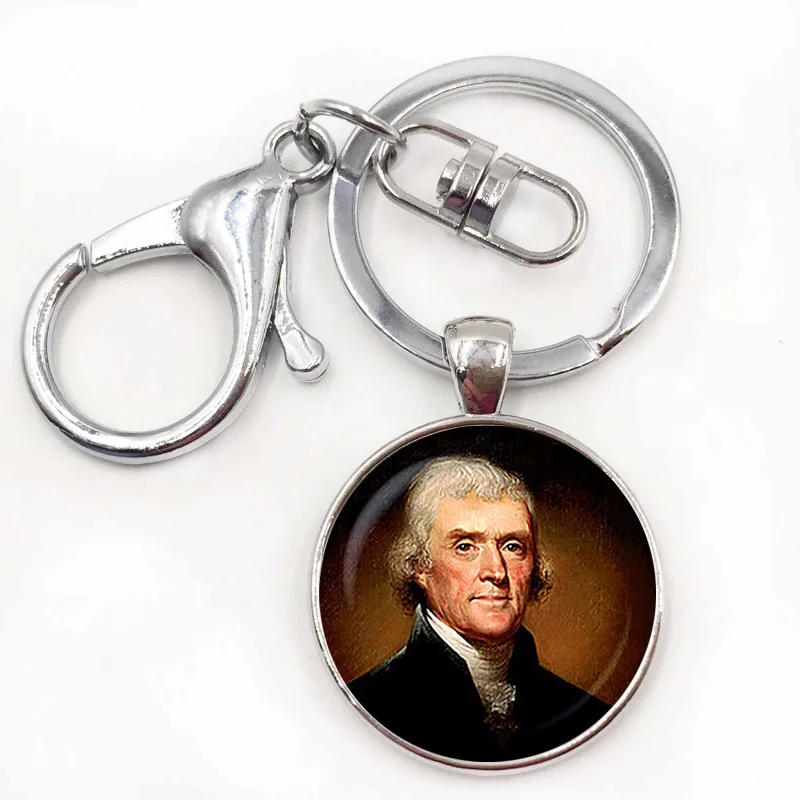 10silver keychain.