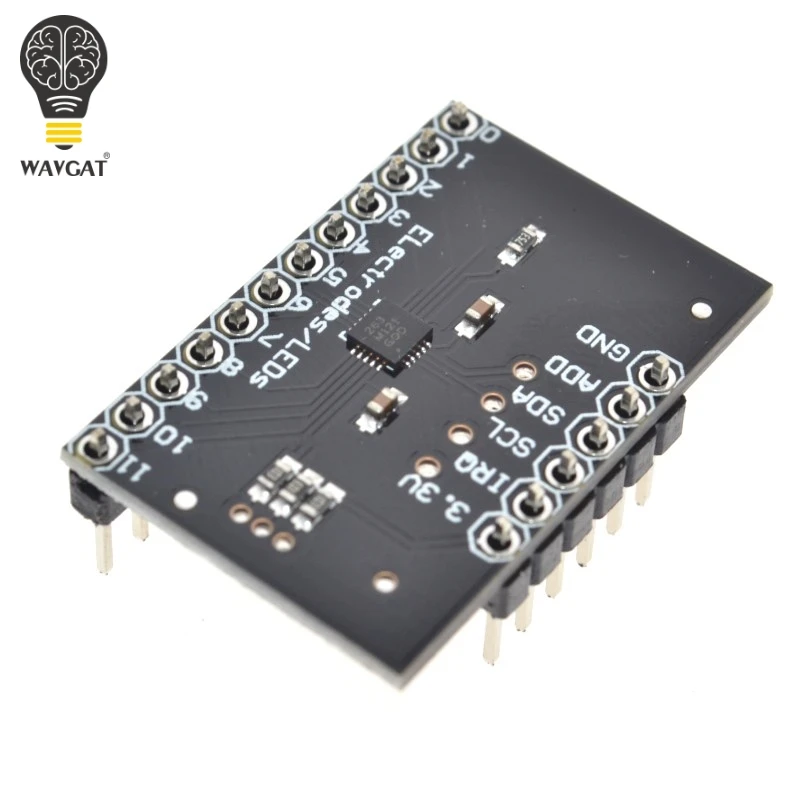 Suq MPR121 коммутационный V12 емкостный сенсорный модуль контроллера I2C клавиатура для