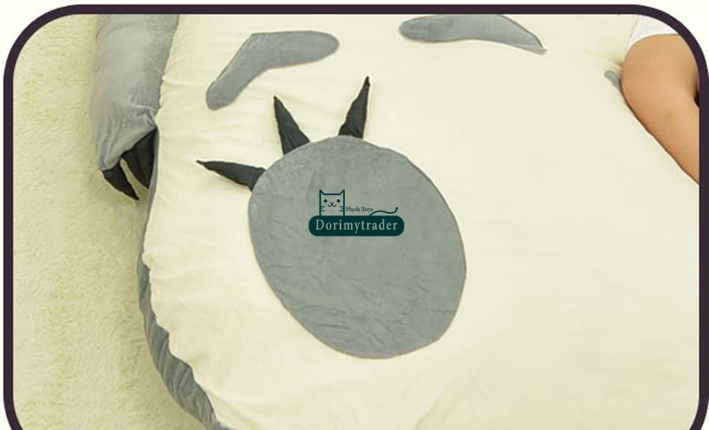 Dorimytrader quality pop anime totoro plush beanbag soft tatami sofa carpet mattress sleeping bag Christams gift decoration 5 sizes DY61851 (11)