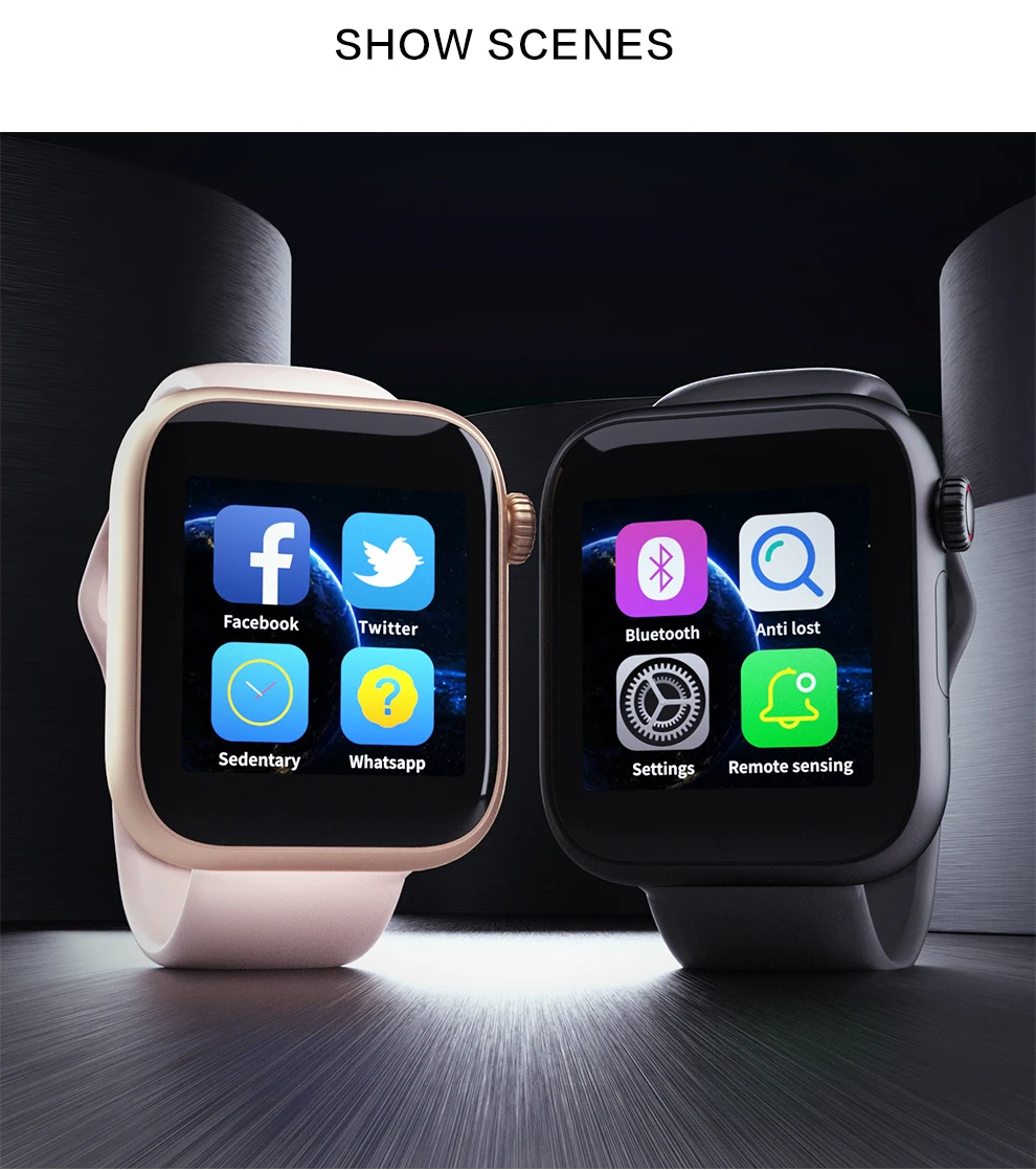 lenosed smartwatch v8