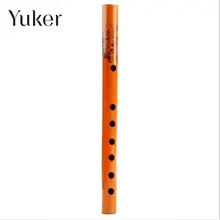 Yuker прочный коричневый 24 см Профессиональный Dizi начинающих Музыкальные инструменты кларнет для начинающих и любителей деревянные духовые инструменты