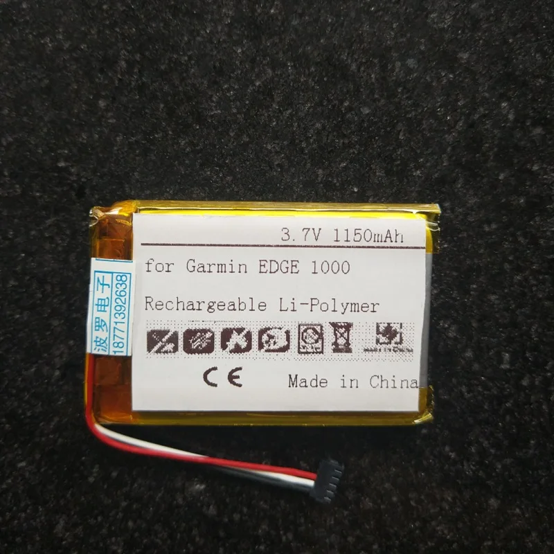 1150mAh Battery for Garmin EDGE 1000 010 01161 00 GPS New Li Po Polymer