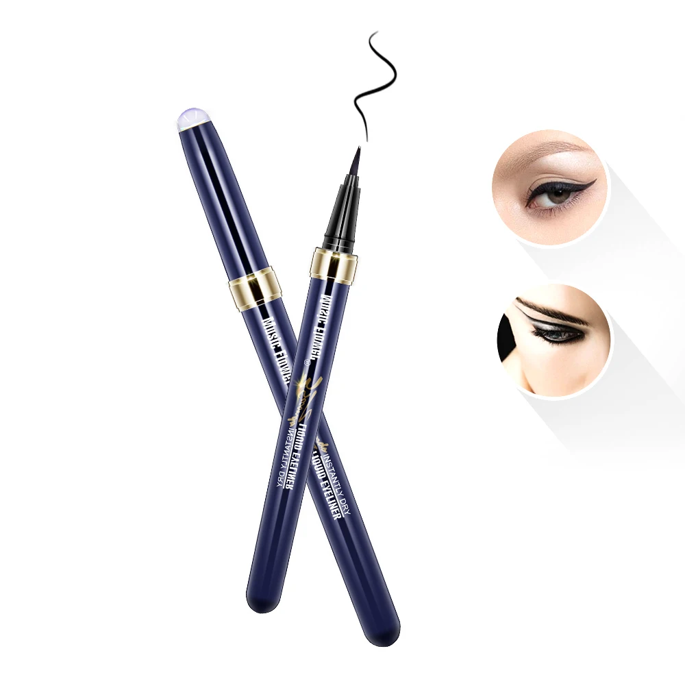 

Music Flower Liquid Eyeliner Pencil Set Longlasting Waterproof Eye Makeup Natural Easy to Wear Fast Dry Delineador