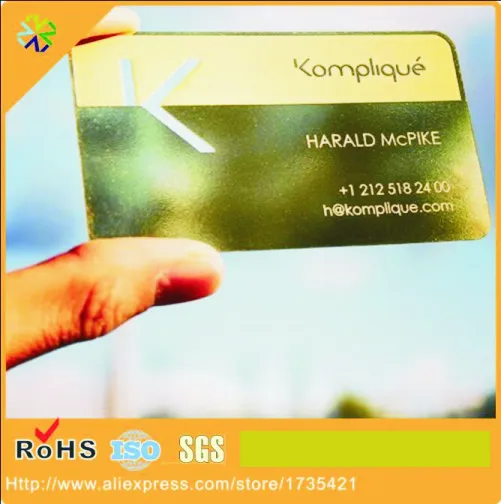 High Quality Expensive OEM Metal Business Name Memership Embossed Cards With Etching Logo In