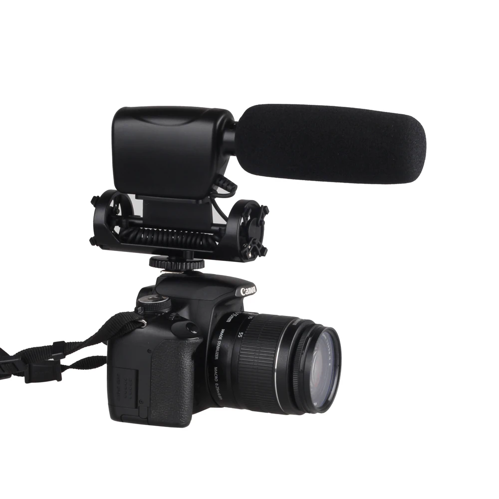 Pro NA Q7 Shotgun DV Stereo Microphone for Nikon D3100 D5100 D7000 D300s  DSLR Camera|microphone military|microphone outputmicrophone packages -  AliExpress