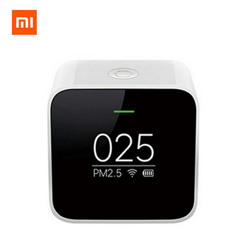 Original Xiaomi Mijia PM2.5 Detector Xiaomi Air Quality Tester OLED Screen Smart Sensor Smart Contr