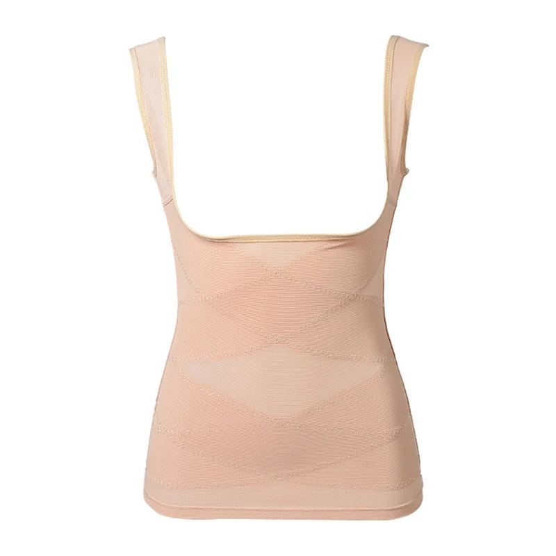 ERAEYE Women Sexy Siamese Bodysuit Thin Waist Slimming Corset Postpartum High Elastic Shapewear Body Shapers