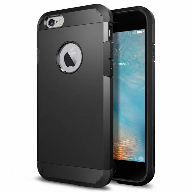 Portefeuille Tough Armor For iPhone 6 S 6S Case Protection Hard Back