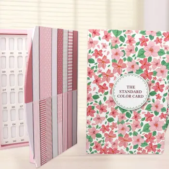 

60/88/120 Colors Nail Gel Polish Color Display Box Book Dedicated White Nail Gel Polish Display Card Chart with Tips Nail Art