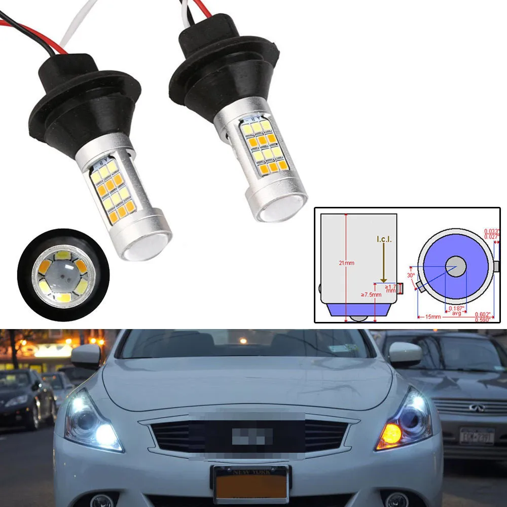 Front Turn Signals light & DRL daytime running light all in one For