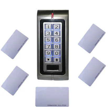 

Free shipping ,explosion-proof Access Control,metal shell, thick, security, water-proof, sn:EM-T3