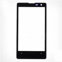 Whole Sale 5pcs/lot High Quality Brand New Black Outer Glass Lens For Nokia Lumia 1020 Free Shipping with Logo Hot Sale