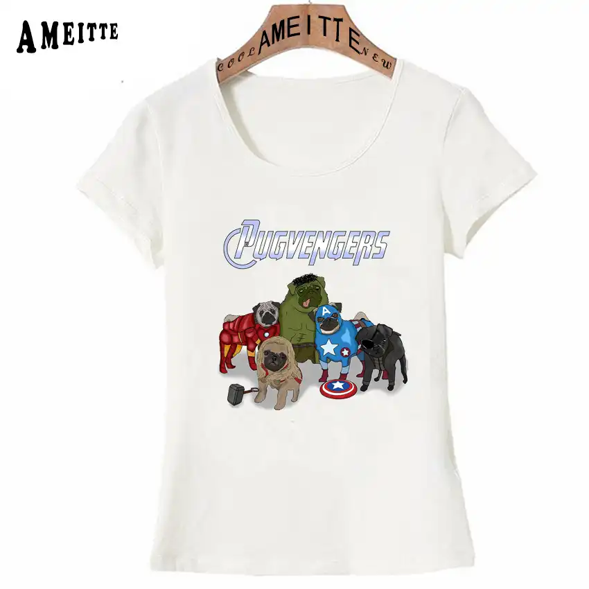 pug avengers shirt