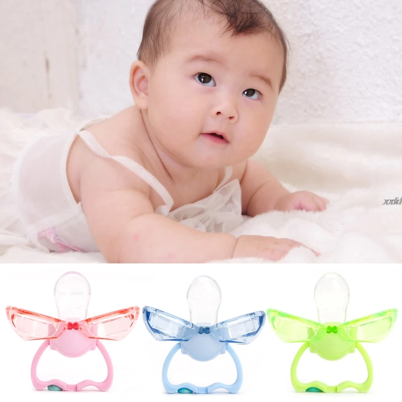 

Infant Baby Safety Pacifier Silicone Soother Newborn Orthodontic Nipples Green/Pink/Blue Chupeta Pacifier Clips Drop shipping