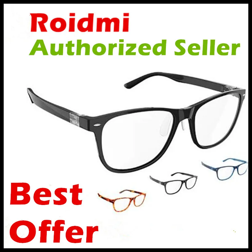  Xiaomi ROIDMI (Updated to Qukan Now) B1 Qukan W1 3 Colors 2 Pair of Ear-stem Detachable Anti-Blue-R
