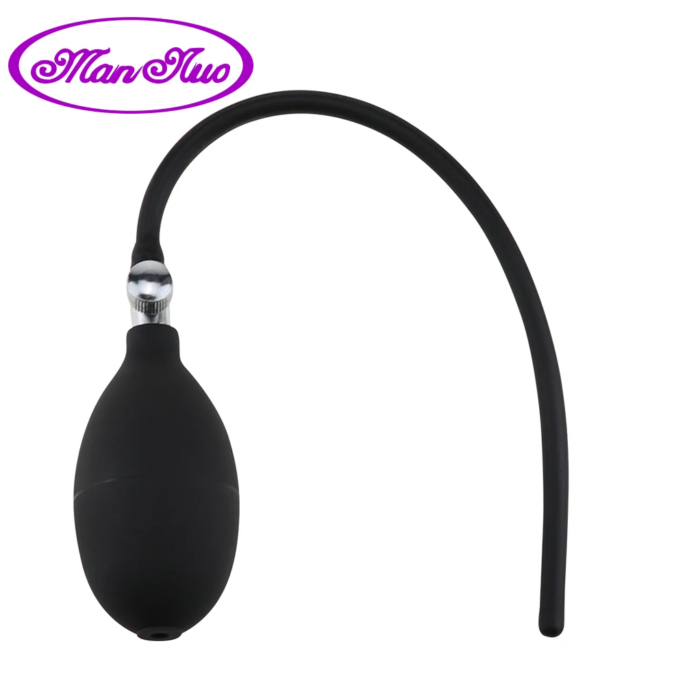 Silicone Urethral Sound Dilators Sex Toy for Men Inflatable Penis Plug Catheters Horse Eye Stimulation Masturbation | Красота и