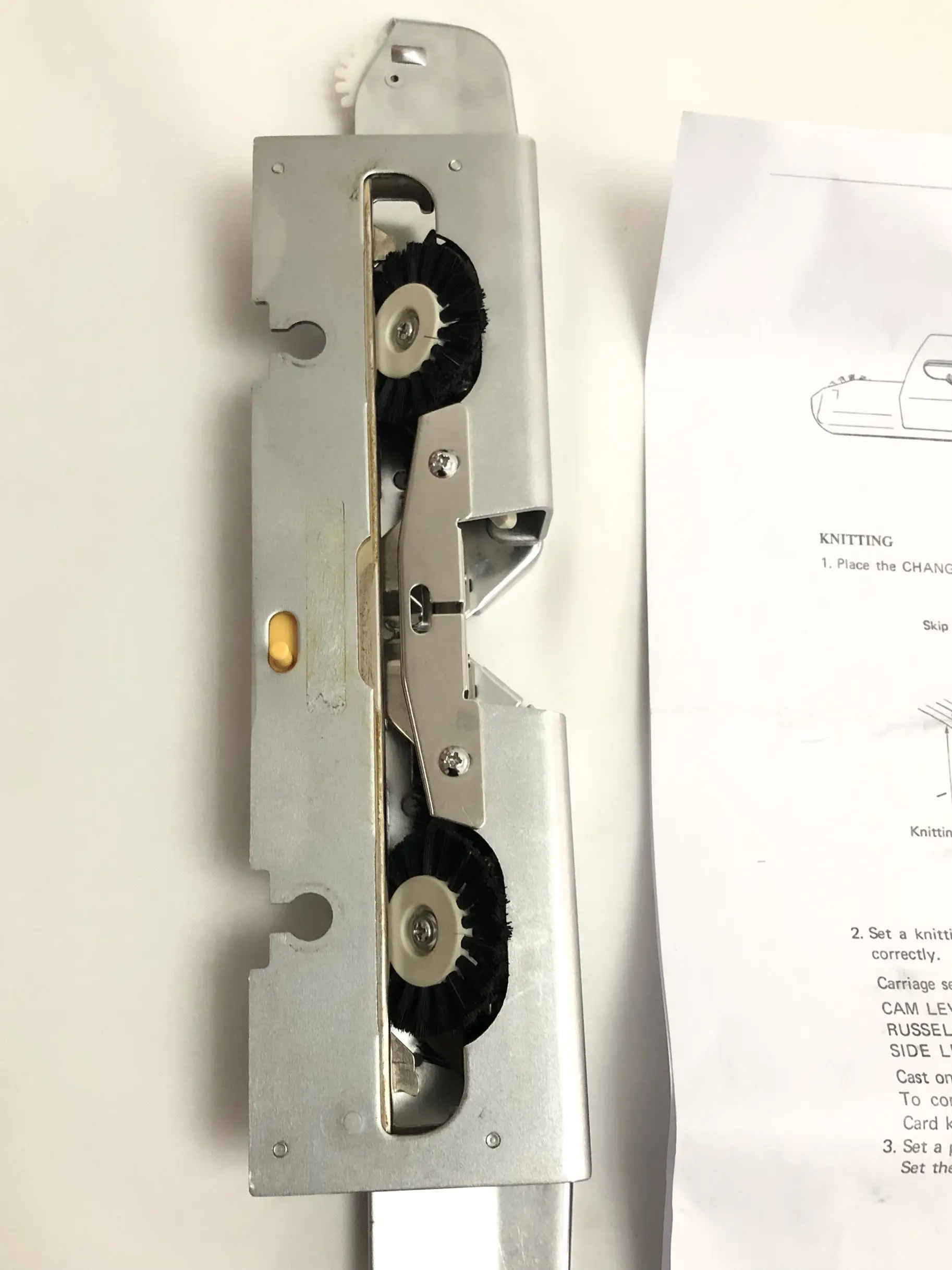 

Silver Reed Part Knitting Machine Multi-function Insertion Plate Assembly AW-1Sk280 Sk218 Sk260 Sk360 Sk 325 Sk326 Sk580 Sk840