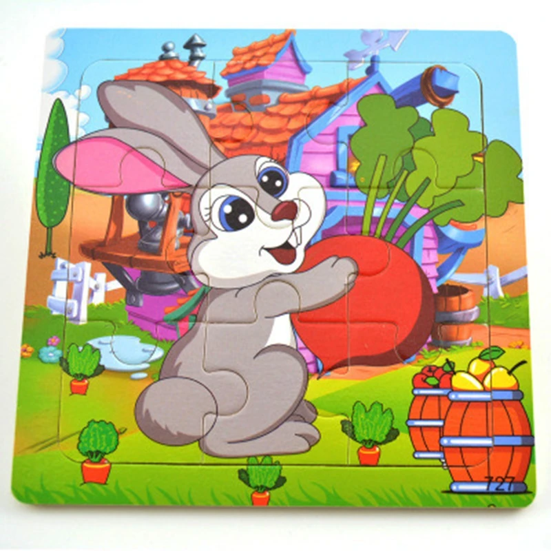 rabbit puzzle toy