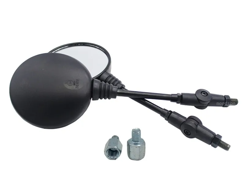 ROAOPP Motorcycle Mirror 22MM Handle Bar End Mirrors For Yamaha Suzuki Ducati Kawasaki BMW Buell KTM Dual Sport Dirt Bikes ATV