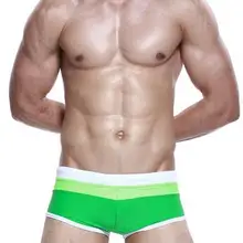 Бренд SEOBEAN мужские бикини Горячие весенние купальники трусы в полоску быстросохнущие купальные плавки купальные трусы