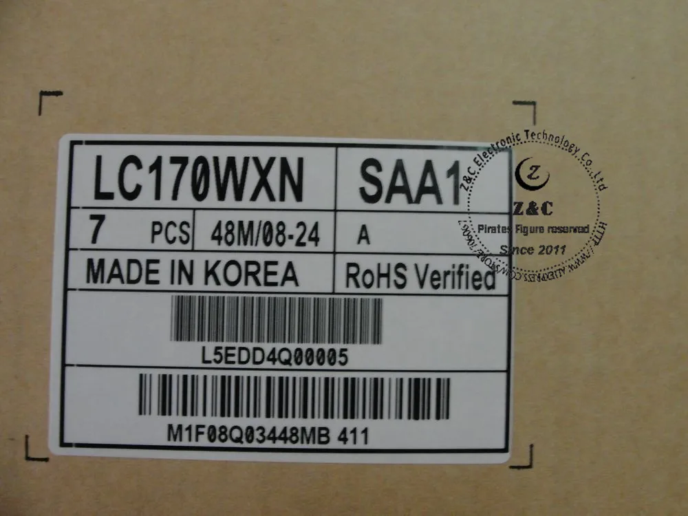 LC170WXN (SA) (A1) SAA1 Оригинальный 17 &quotдюймовый ЖК экран дисплей 8 CCFLs|screen display|inch lcdlcd screen |