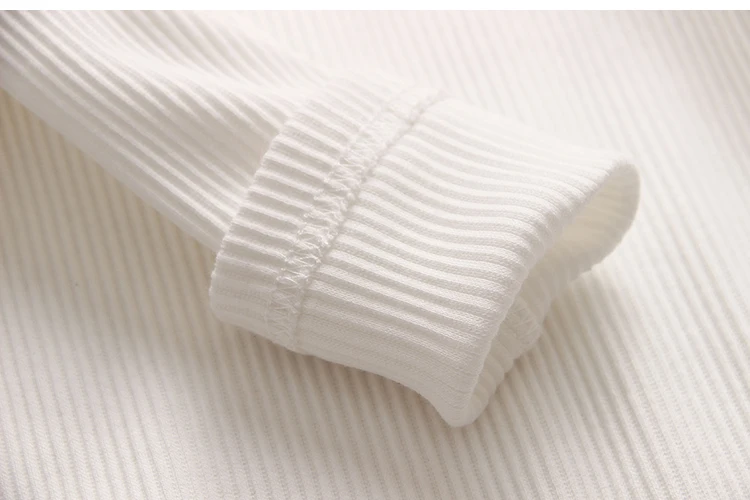 2018 Spring Autumn 100% Cotton White Grey Pink Solid Color Long Sleeve Pleated Turn-Down Collar Neck T Shirt For Girls 10 Years (26)