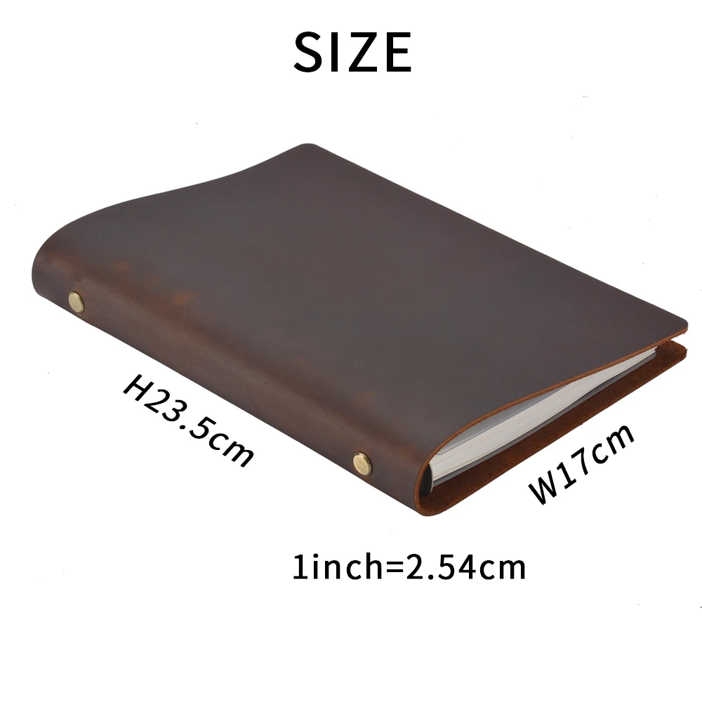Hot Sale Classic Business Notebook A5 Genuine Leather Cover Loose Leaf Notebook Diary Travel Journal Sketchbook Planner Hot Sale Classic Business Notebook A5 Genuine Leather Cover Loose Leaf Notebook Diary Travel Journal Sketchbook Planner