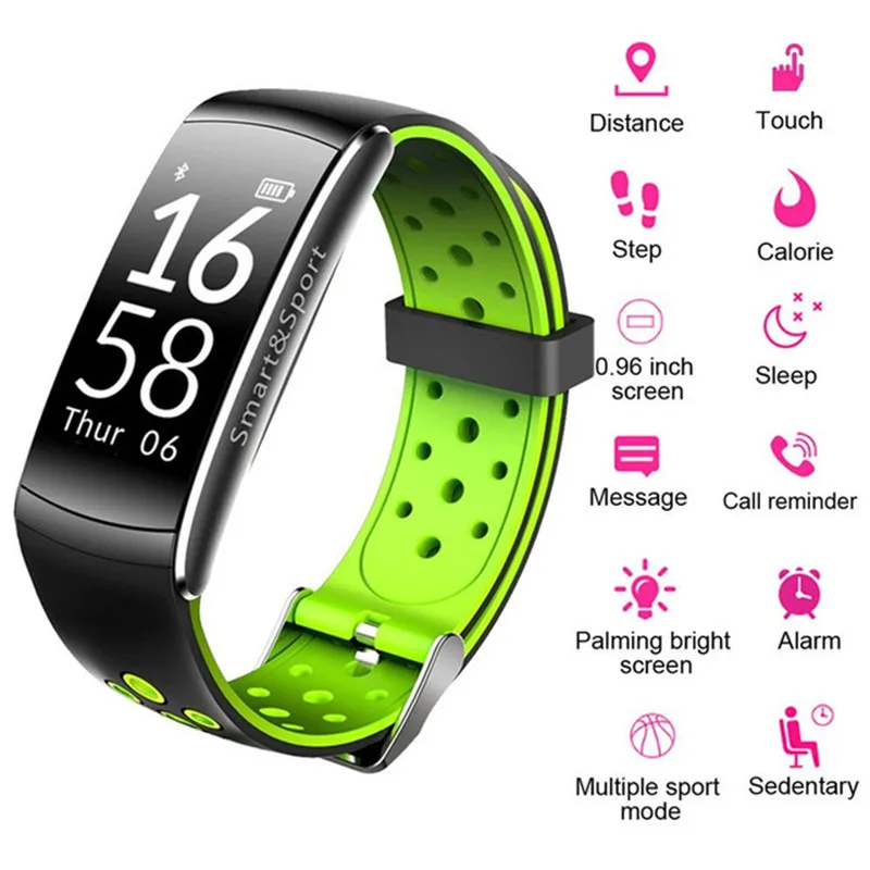 

Smart Band IP68 Waterproof Smart Wristband Heart Rate Smartband Fitness Fitness Wearable Tracker Smart Bracelet Wearable Devices