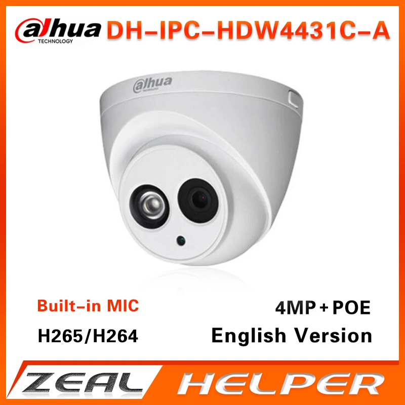 imágenes para Dahua IPC-HDW4431C-A camrera $ NUMBER MP Soporte POE ip al aire libre IR 50 m Con Una Función de Micro H265 dome H264 hd cctv cámara 1080 p imágenes para Dahua IPC-HDW4431C-A camrera $ NUMBER MP Soporte POE ip al aire libre IR 50 m Con Una Función de Micro H265 dome H264 hd cctv cámara 1080 p