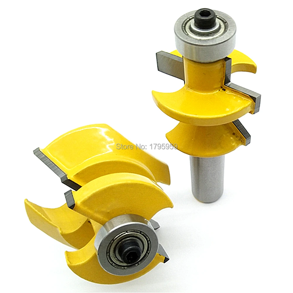 Buy 1/2" Shank Matched Tongue and Groove V Notch