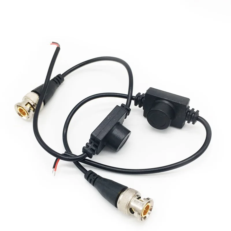 

BNC Plug Waterproof twisted-pair video transmitter multi-function converter Video signal transmission cable
