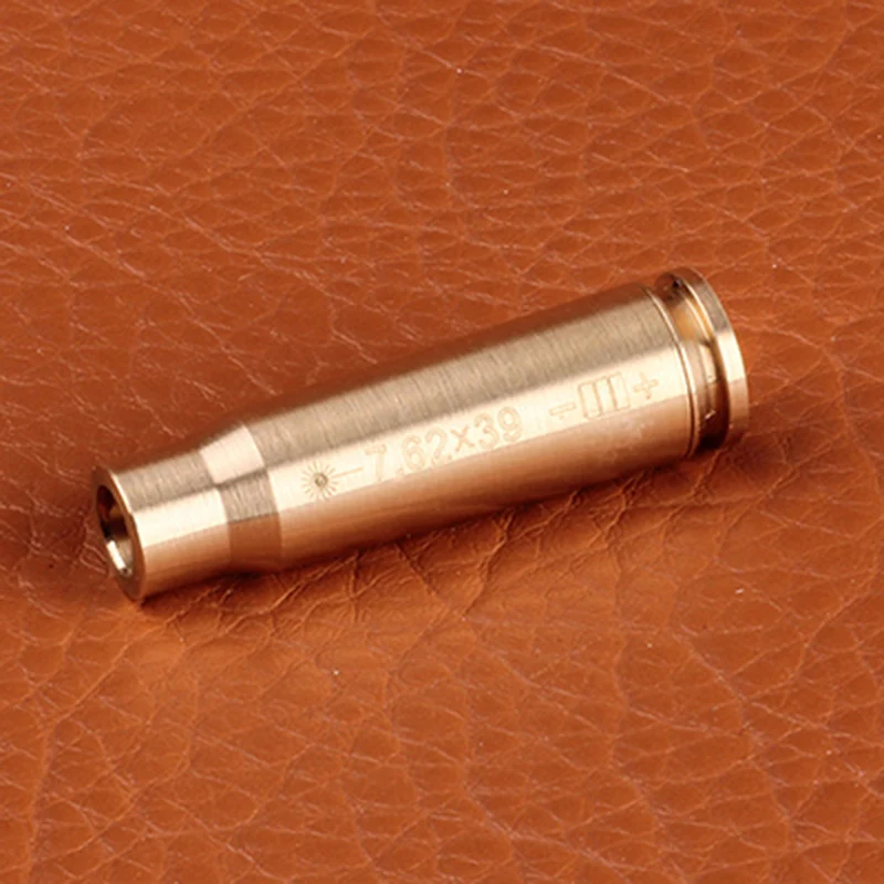 Ohhunt Тактический CAL 7.62X39 картридж с красным лазерным отверстием Sighter латунный