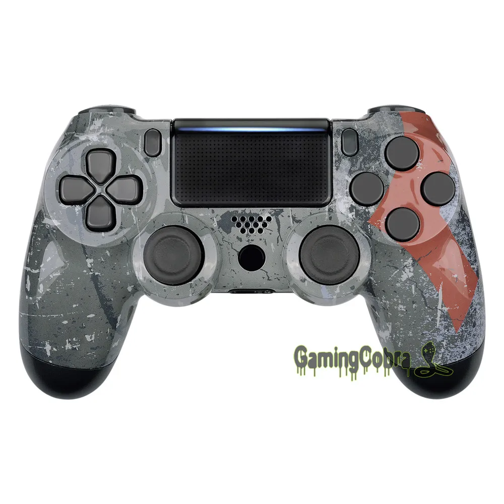 

Spartan Warrior Front Shell Faceplate Cover Repair Kit for PS4 Pro Slim Controller JDM-040 JDM-050 JDM-055 - SP4FT25