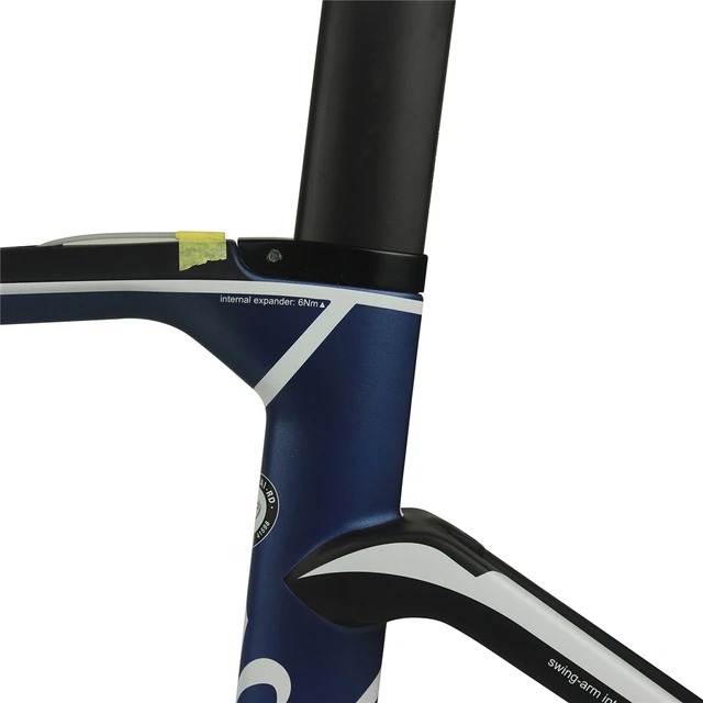Best price at $550 Cheap Navy Blue Color Tour De France carbon bike frameset newest carbon fiber bicycle Frame UD 48/50/52/54cm velo bici BICICLETTA