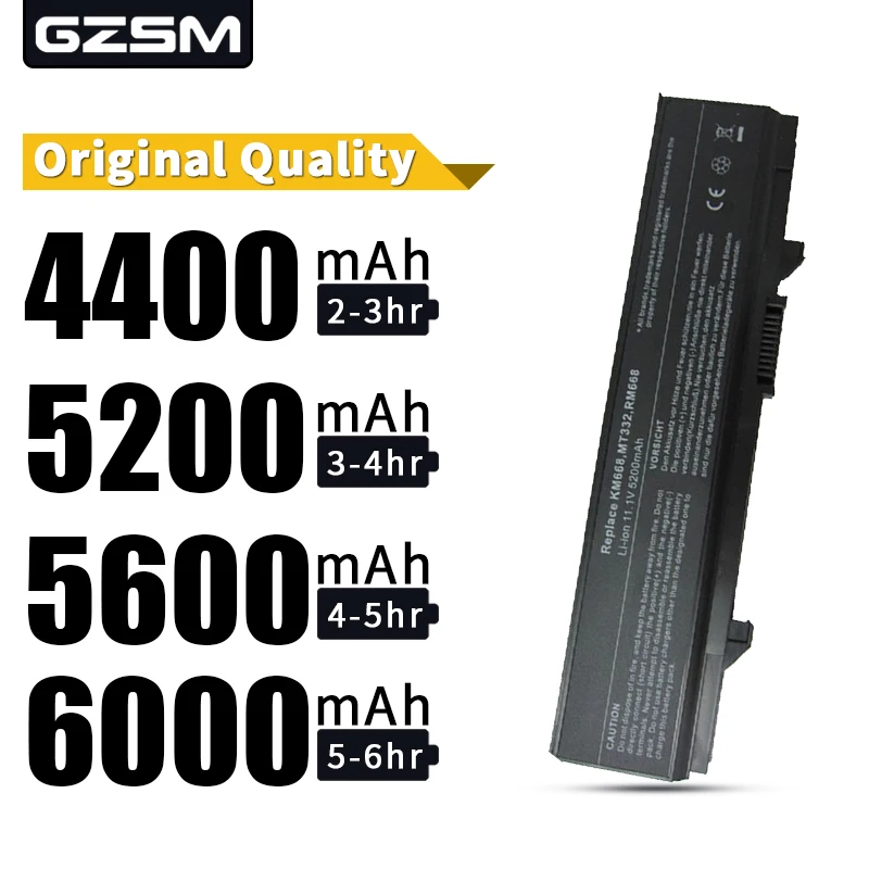 Аккумулятор HSW 5200 мАч для dell Latitude E5400 E5410 E5500 E5510 0RM668 312 0762 0769 0902 451 10616 10617
