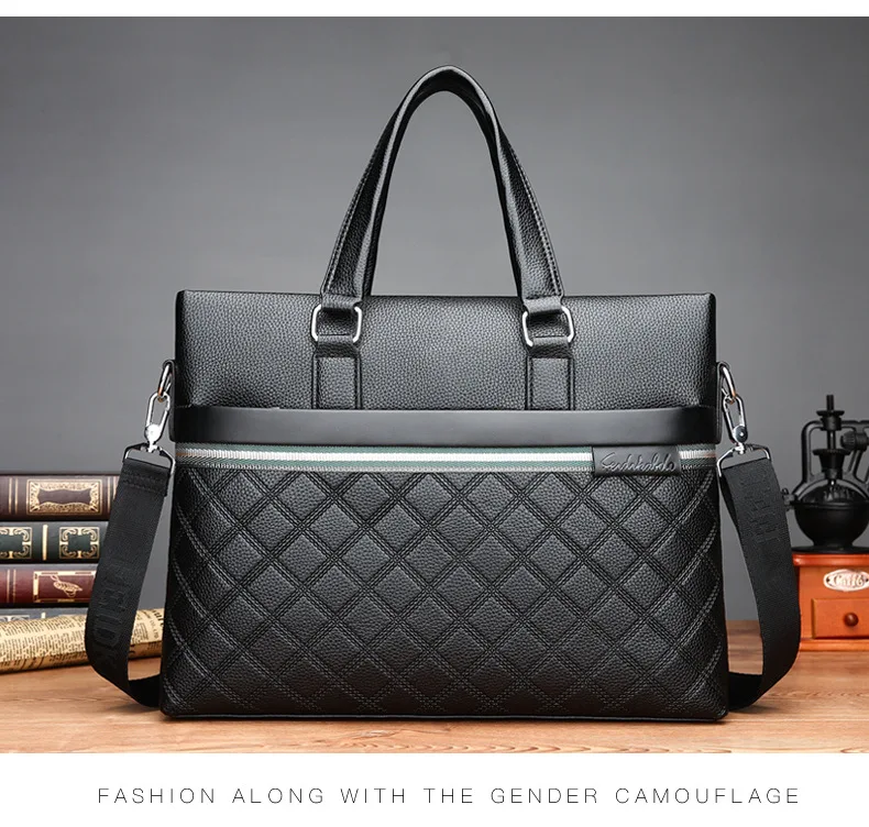 Модные Винтаж высокое качество простой Дизайн кожа Сумка Для мужчин Портфели Бизнес Для мужчин офисные Для мужчин s сумки Для мужчин сумки