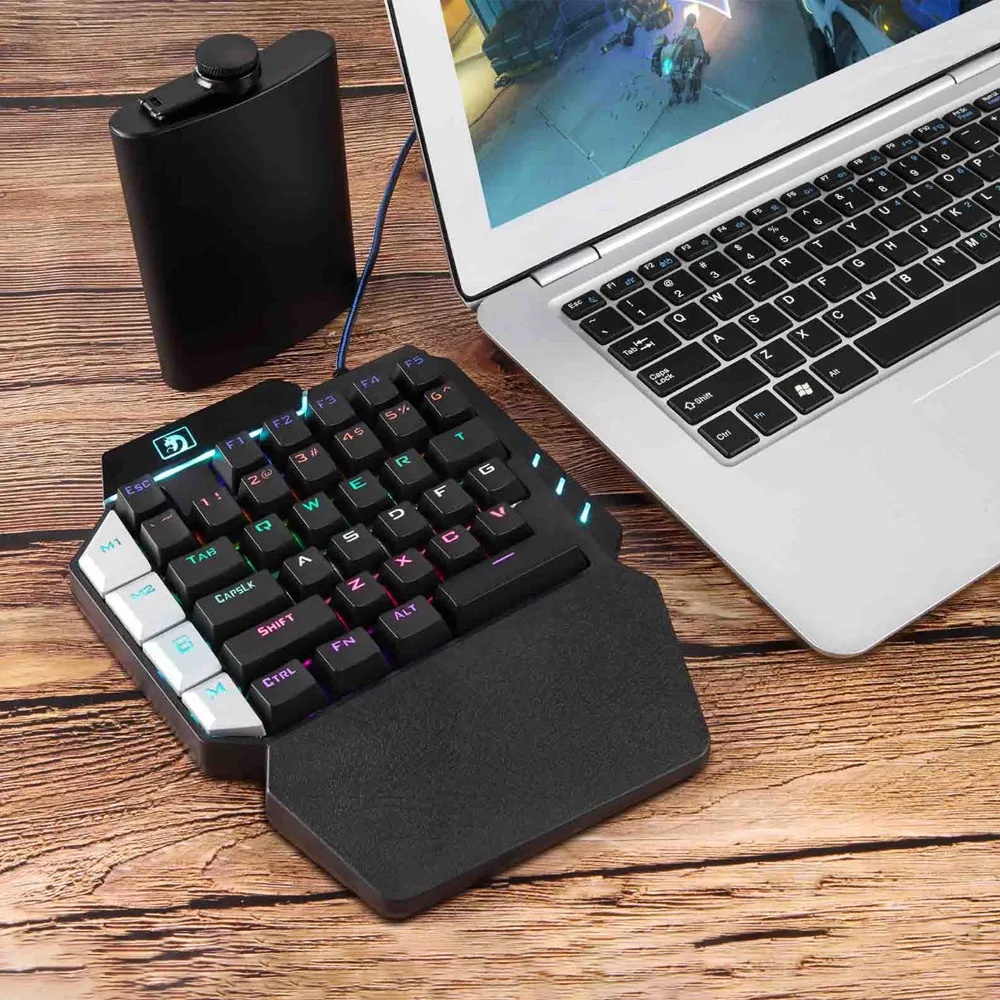 K13 35 клавиш одна рука механическая мини клавиатура для игры одной рукой USB