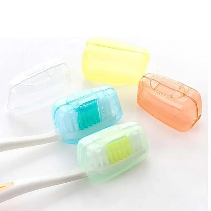 1Set/5PCS New Travel Camping Protect Toothbrush Head Cleaner Cover Case Box Holder Bathroom Sanitary Ware Suite 1Set/5PCS New Travel Camping Protect Toothbrush Head Cleaner Cover Case Box Holder Bathroom Sanitary Ware Suite