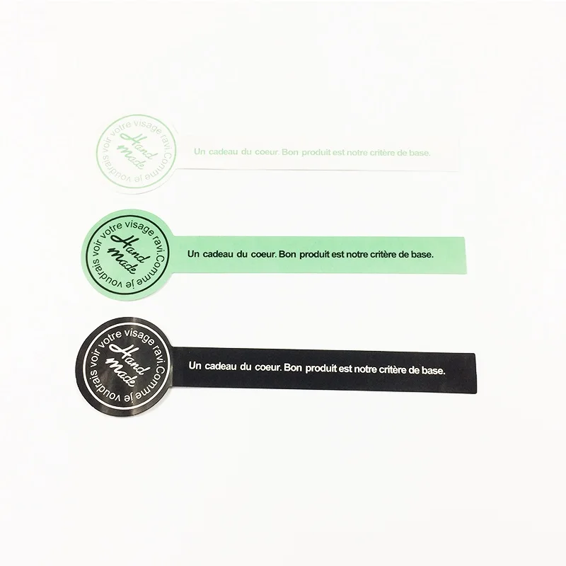 120PCS/Lot NEW long Lollipop Design Handmade seal Sticker DIY Multifunction packaging label custom adhesive stickers