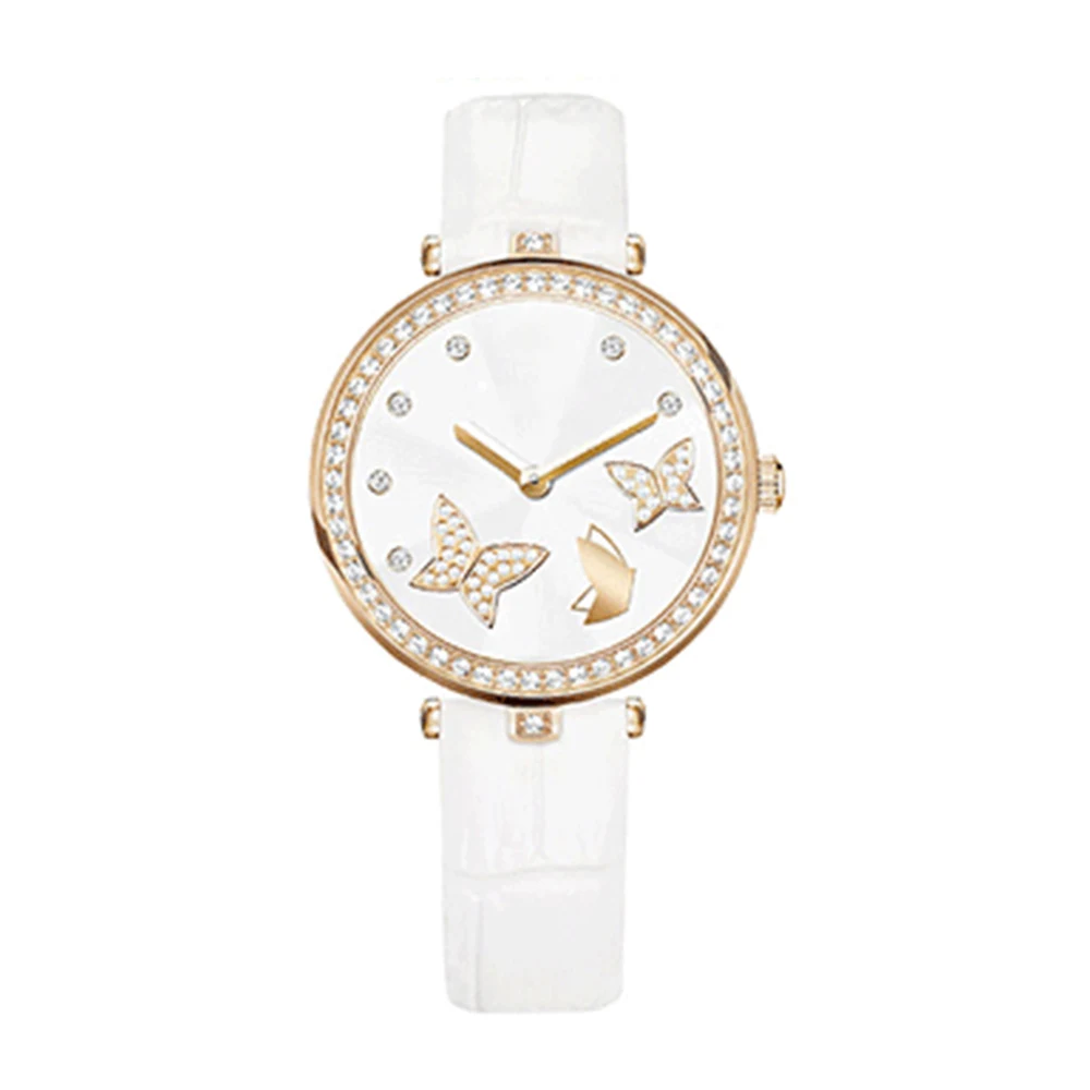 

ROBOL SWA Original Elegant and elegant Women's Fine Logo quartz watch plateau version model making copy jewelry watch For W