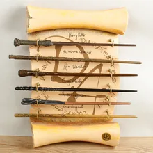 Высокое качество hp Deluxe Нарцисса черный Малфой Рон Гермиона COS Волшебная волшебная палочка волшебник 50 шт