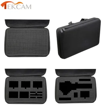 

Tekcam DIY Camera Case Bag for Gopro hero 7/6/5/4/3 session SJCAM SJ6 SJ7 SJ8 Xiaomi yi 4k yi lite Sony As200v Zhiyun Stabilizer