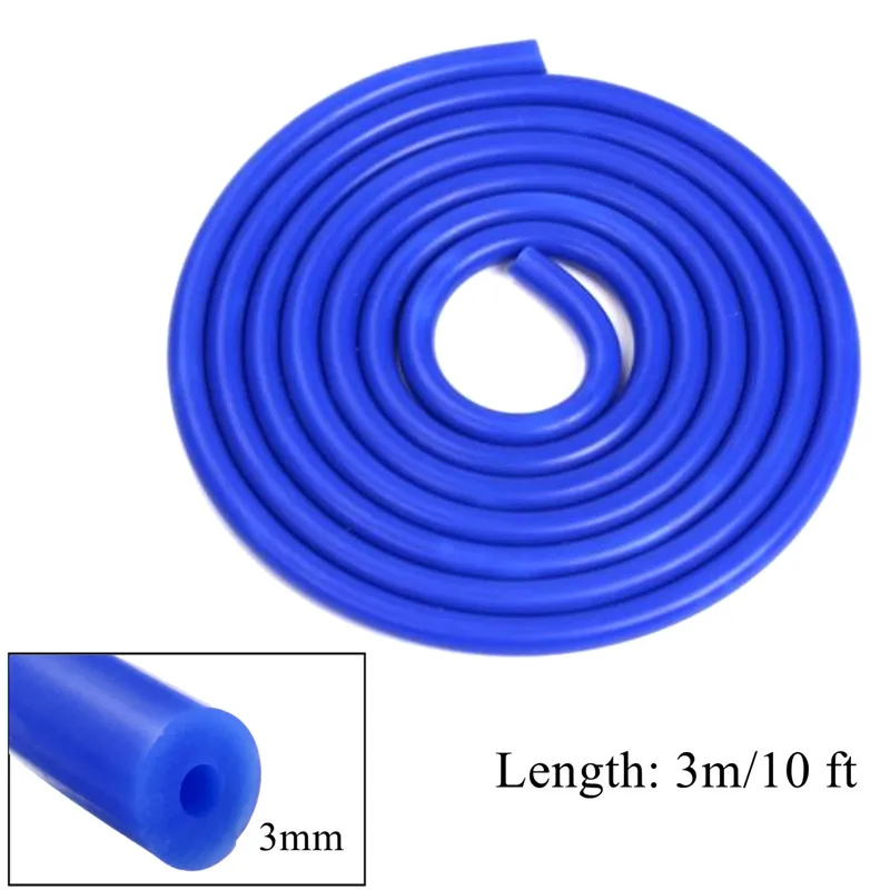 

Universal Silicone Vacuum Hose Oil Gas Fuel Air Line Pipe Tube Intercooler Coupler Turbo Wire Insulation 3MM