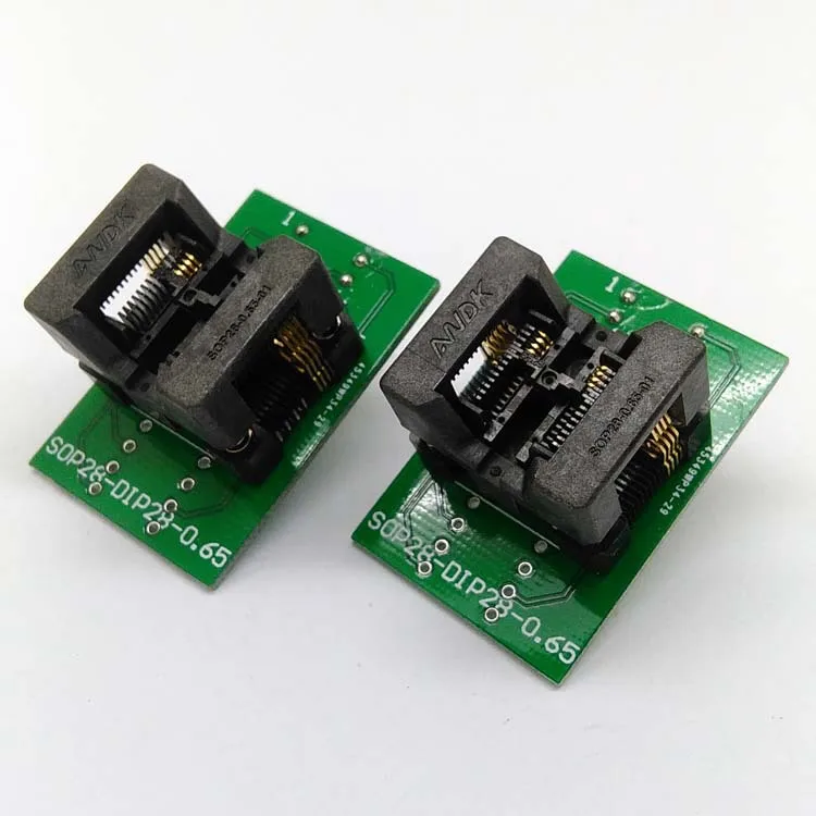 2 шт./лот SSOP8 TSSOP8 контактный шаг 0 65 мм программатор гнездо чип IC тестовая розетка