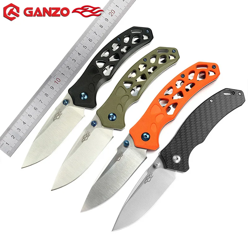 

Ganzo Firebird FB7631 440C Blade G10 Handle Folding Knife Outdoor Hunting Survival Tactical Utility Pocket Top Military EDC Tool