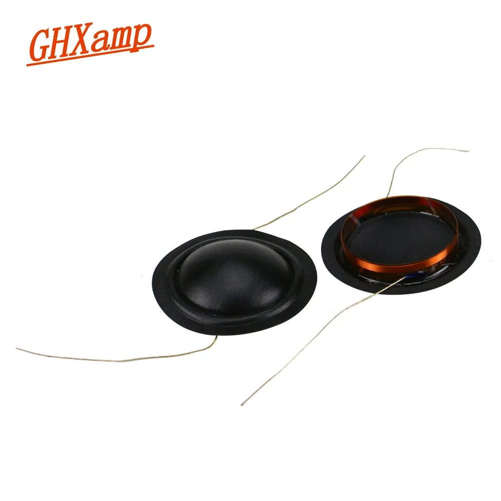 GHXAMP 27 мм шелк плёнки Купол ВЧ голос катушки 8OHM твитер динамик ремонт интимные